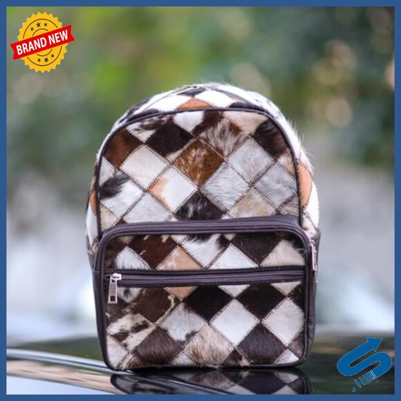 Leather Mini Backpack Diaper Bag Travel Purse Shoulder Bag Women